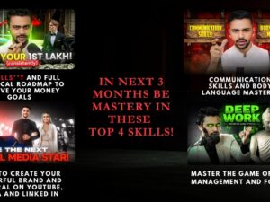 In Next 3 Months Be Mastery In These Top 4 Skills!